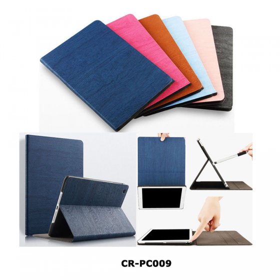 CR-PC009 Luxury Stand Flip PU Leather Case Smart Cover for Apple iPad Mini